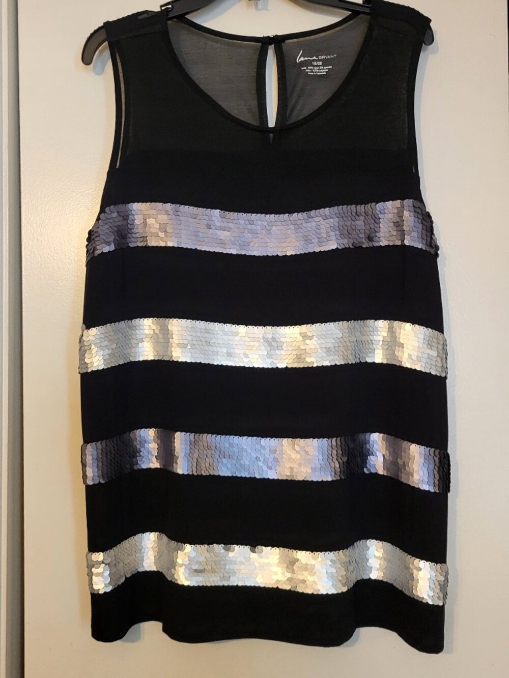 Sleek Sequin Top